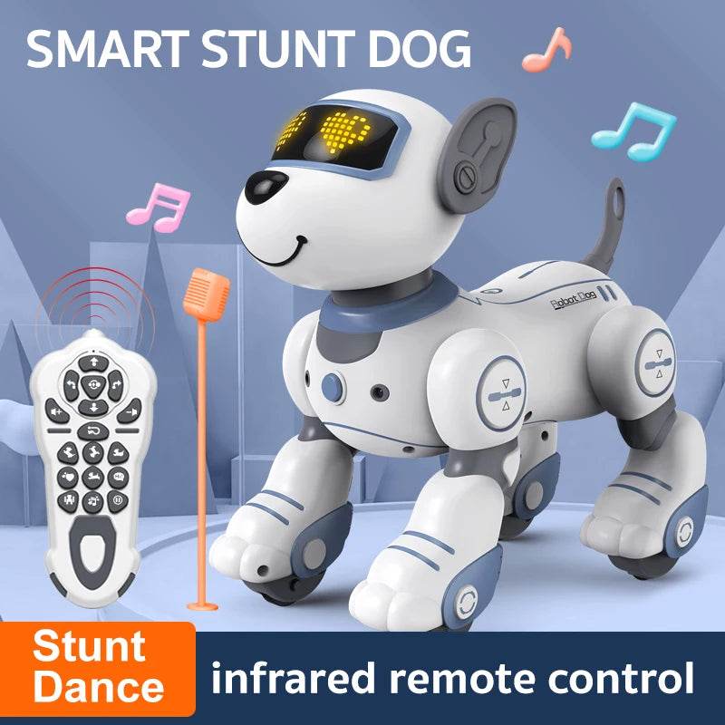Premium RC Robot Dog Programmable Voice Command Kids - ToylandEU