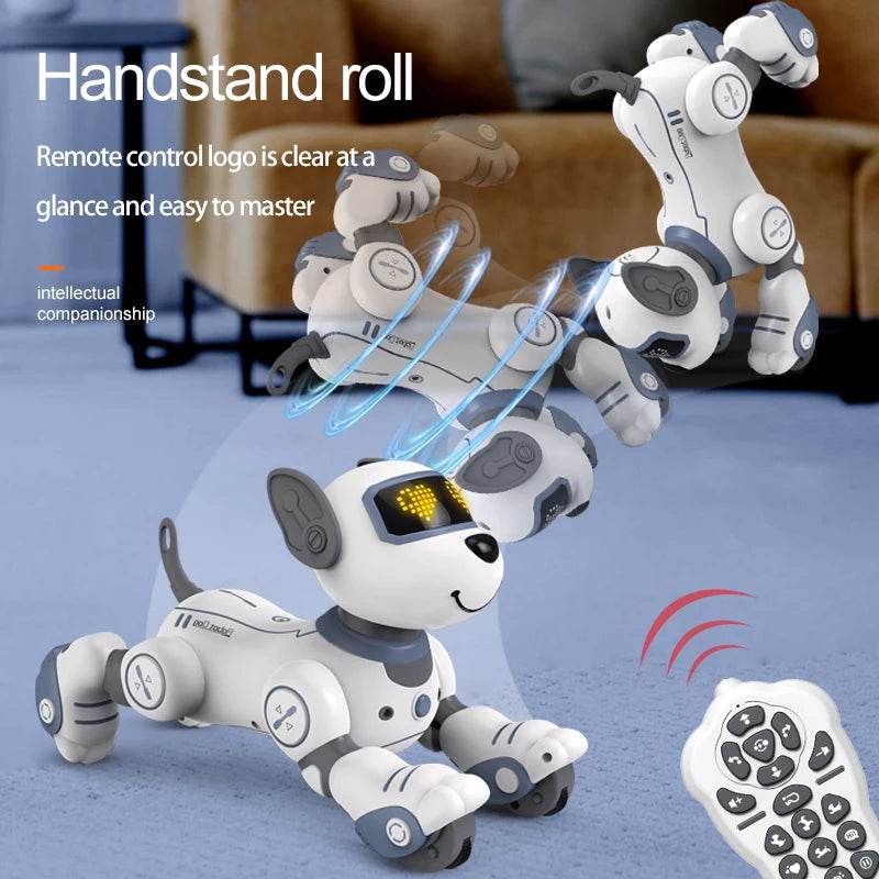 Premium RC Robot Dog Programmable Voice Command Kids - ToylandEU