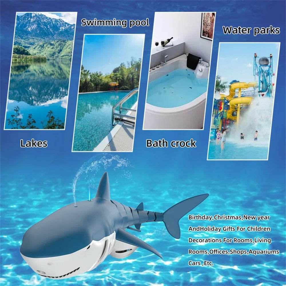 Premium RC Shark Toy Waterproof 4G Remote For Kids Gift - ToylandEU
