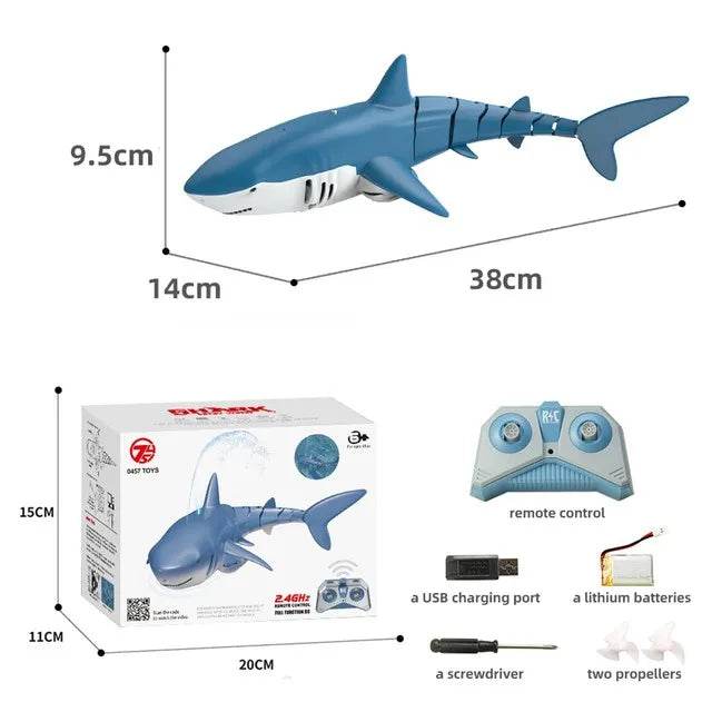 Premium RC Shark Toy Waterproof 4G Remote For Kids Gift - ToylandEU