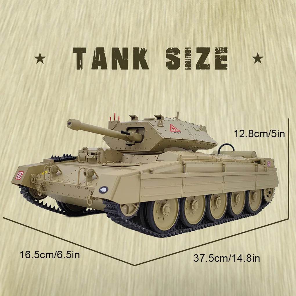 Premium RC Tank 1 By 16 Real Suspension For Hobbyists - ToylandEU