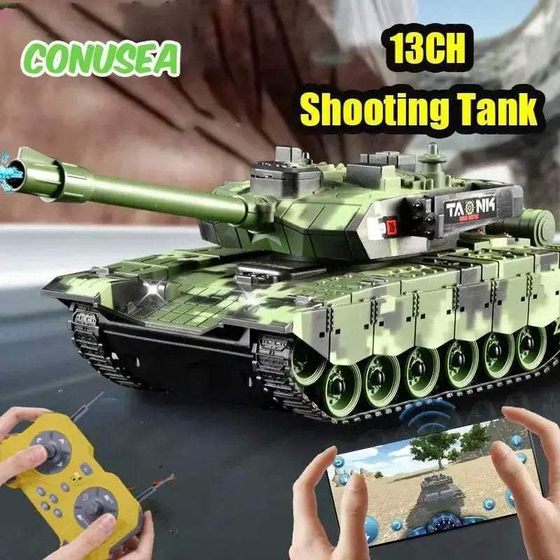  Premium RC Tank 4 Channel Shooting Toyland EU -  ToylandEU™