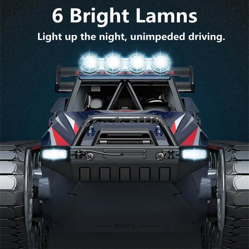 Premium RC Tank All Terrain Alloy LED Light Off Road - ToylandEU