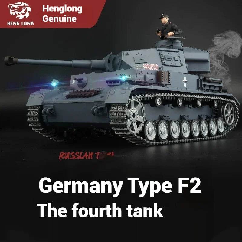 Premium RC Tank German IV F2 1 By 16 Smoke For Hobbyists - ToylandEU