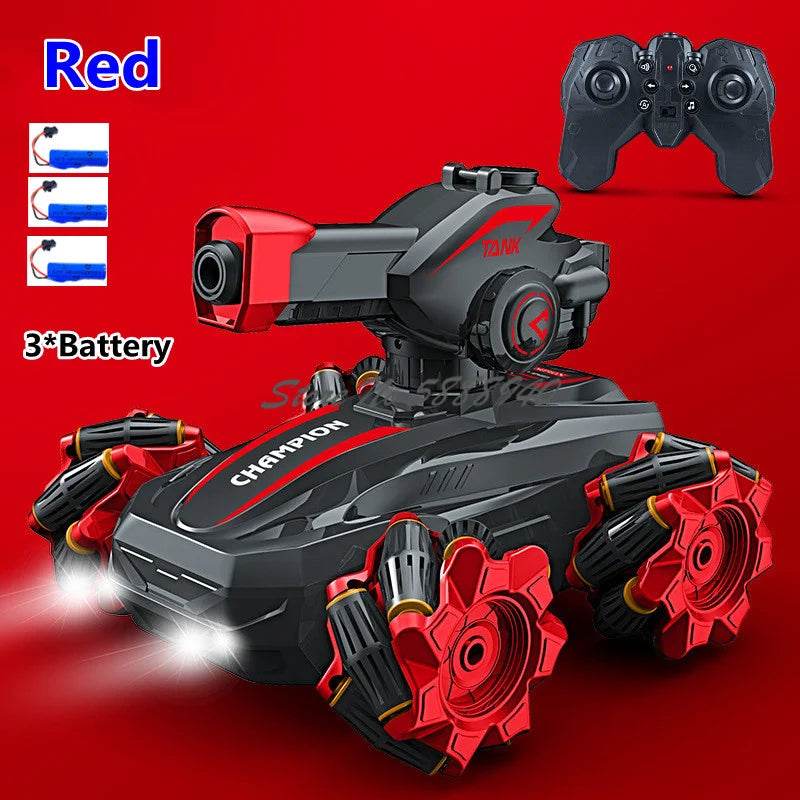 Premium RC Tank Smoke Spray 360 Rotation All Terrain - ToylandEU