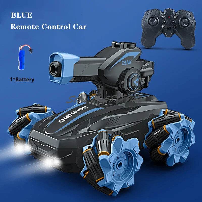 Premium RC Tank Smoke Spray 360 Rotation All Terrain - ToylandEU