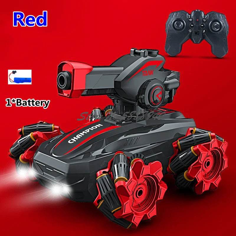 Premium RC Tank Smoke Spray 360 Rotation All Terrain - ToylandEU
