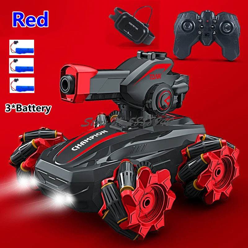 Premium RC Tank Smoke Spray 360 Rotation All Terrain - ToylandEU