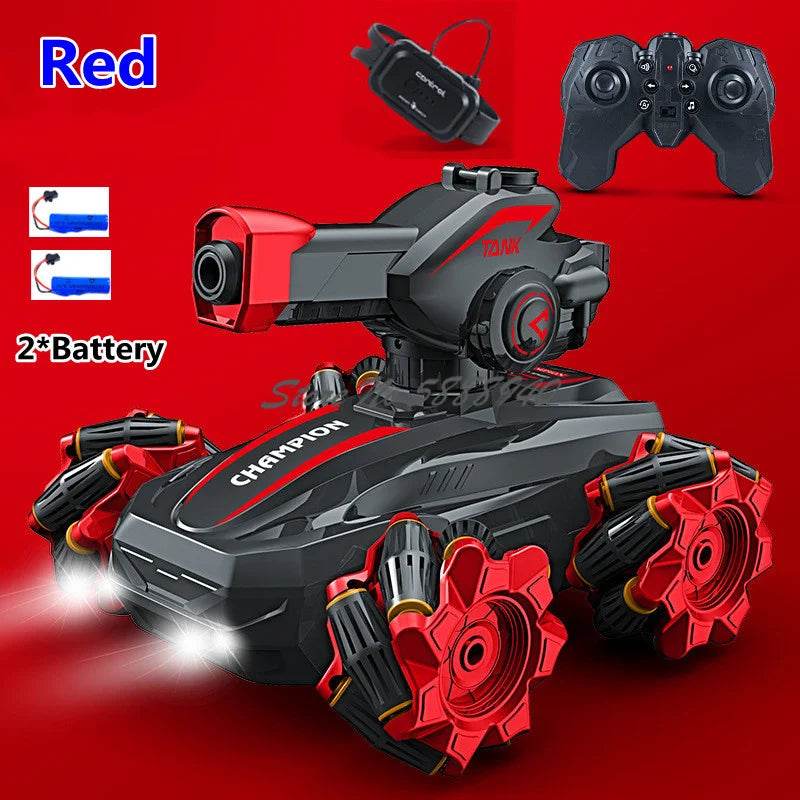 Premium RC Tank Smoke Spray 360 Rotation All Terrain - ToylandEU