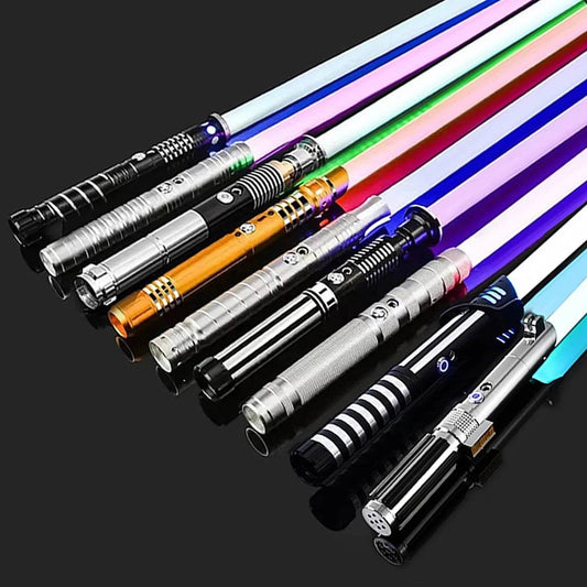 Premium RGB Metal Lightsaber Toy with Flashing Features for Kpop Fans and Collectors - ToylandEU