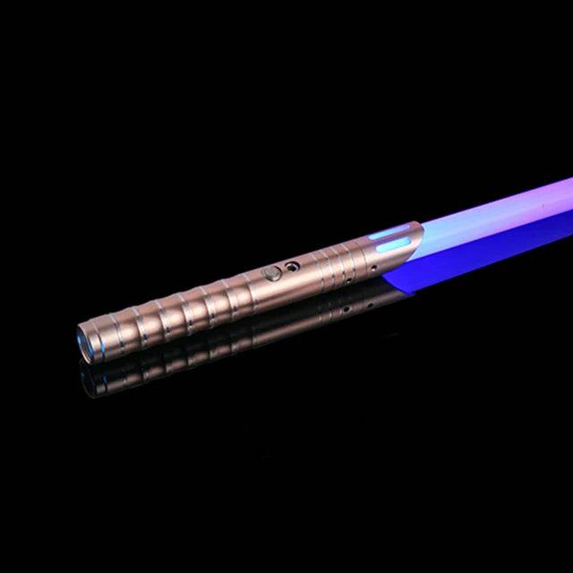 Premium RGB Metal Lightsaber Toy with Flashing Features for Kpop Fans and Collectors - ToylandEU