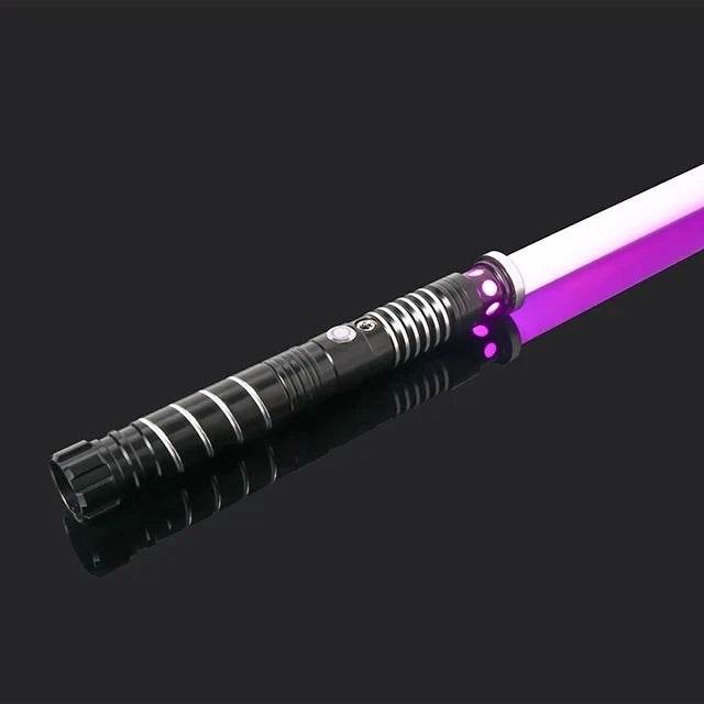Premium RGB Metal Lightsaber Toy with Flashing Features for Kpop Fans and Collectors - ToylandEU