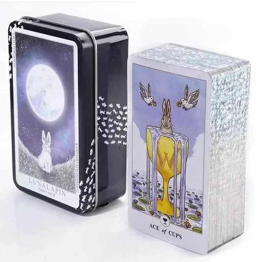  Premium Rabbit Tarot Card Game Set with Iron Box - Fun Gatherings -  ToylandEU™
