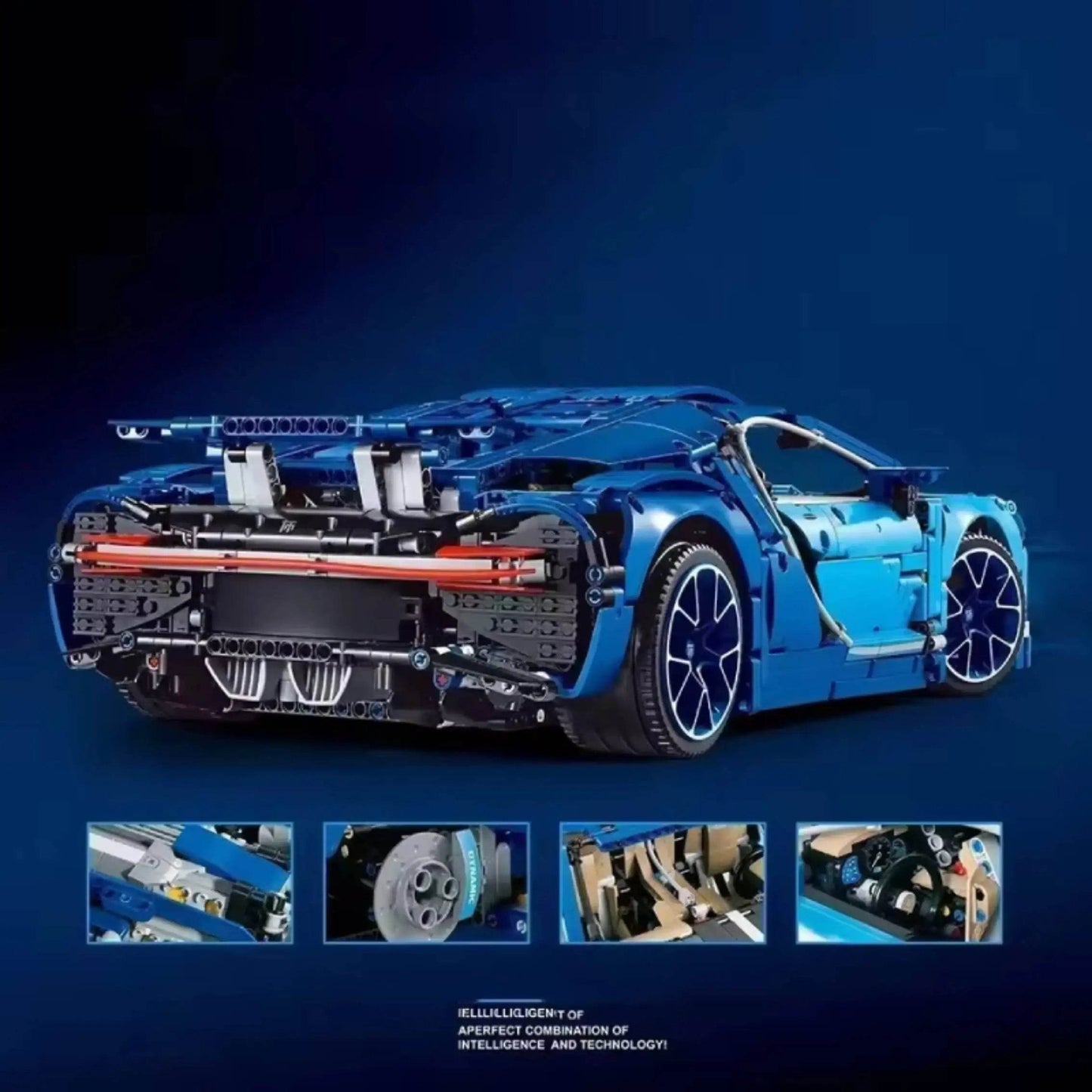 Premium Racing Car Building Blocks 3599Piece 1To8 Gifts - ToylandEU