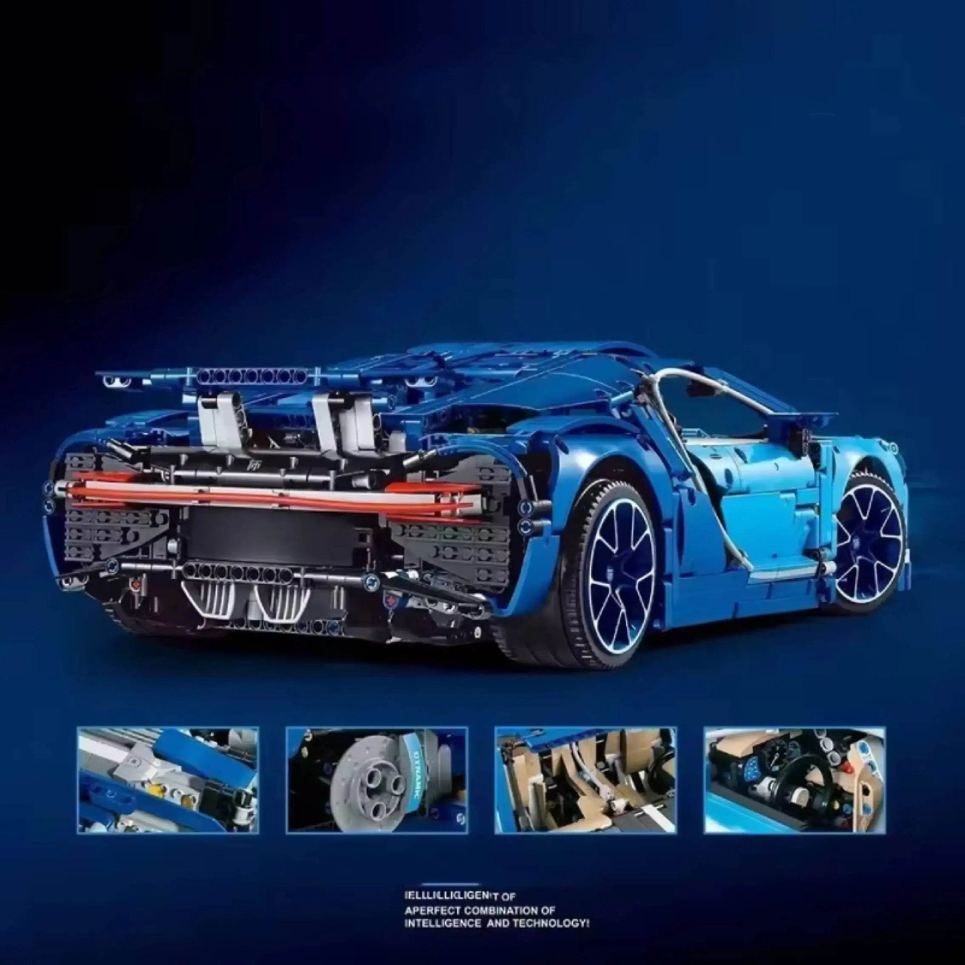 Premium Racing Car Building Blocks 3599Piece 1To8 Gifts - ToylandEU