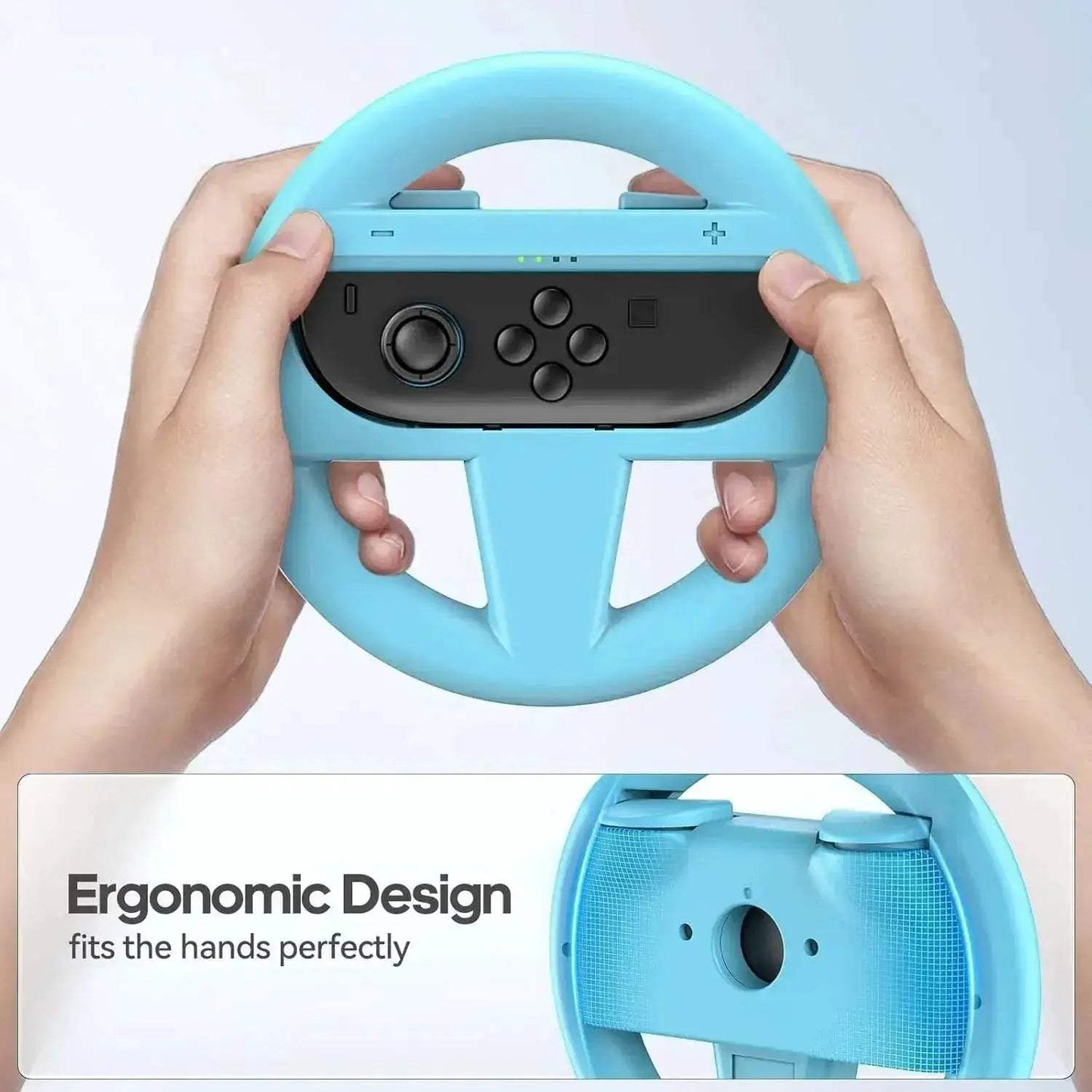 Premium Racing Wheel Accessories for Nintendo Switch 2 with Anti-Slip Grip for Mario Kart Enthusiasts - ToylandEU