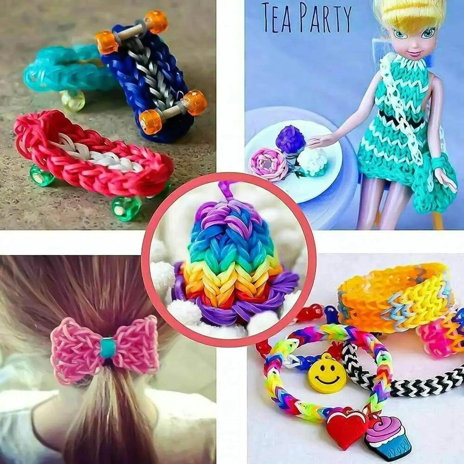  Premium Rainbow Bracelets 15000 Pcs Loom Kit Toyland EU -  ToylandEU™