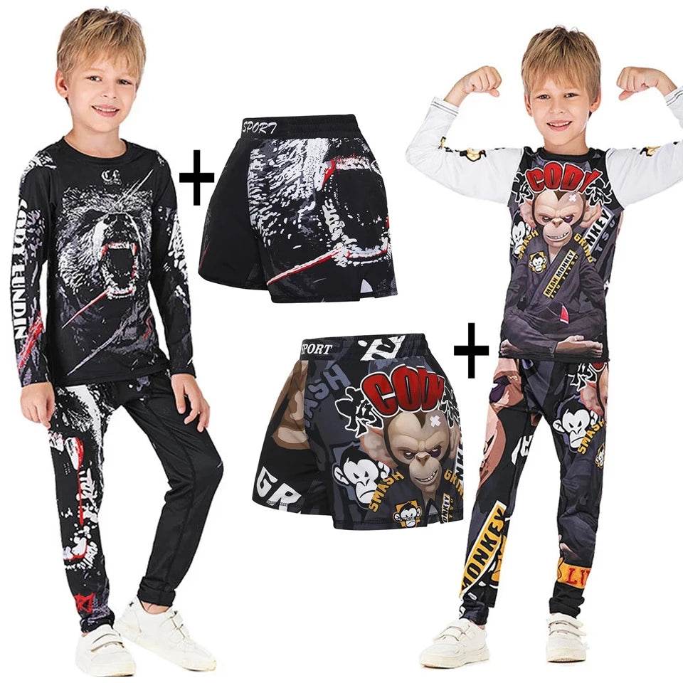 Premium Rashguard Set With Breathable Quick Dry For Boys - ToylandEU