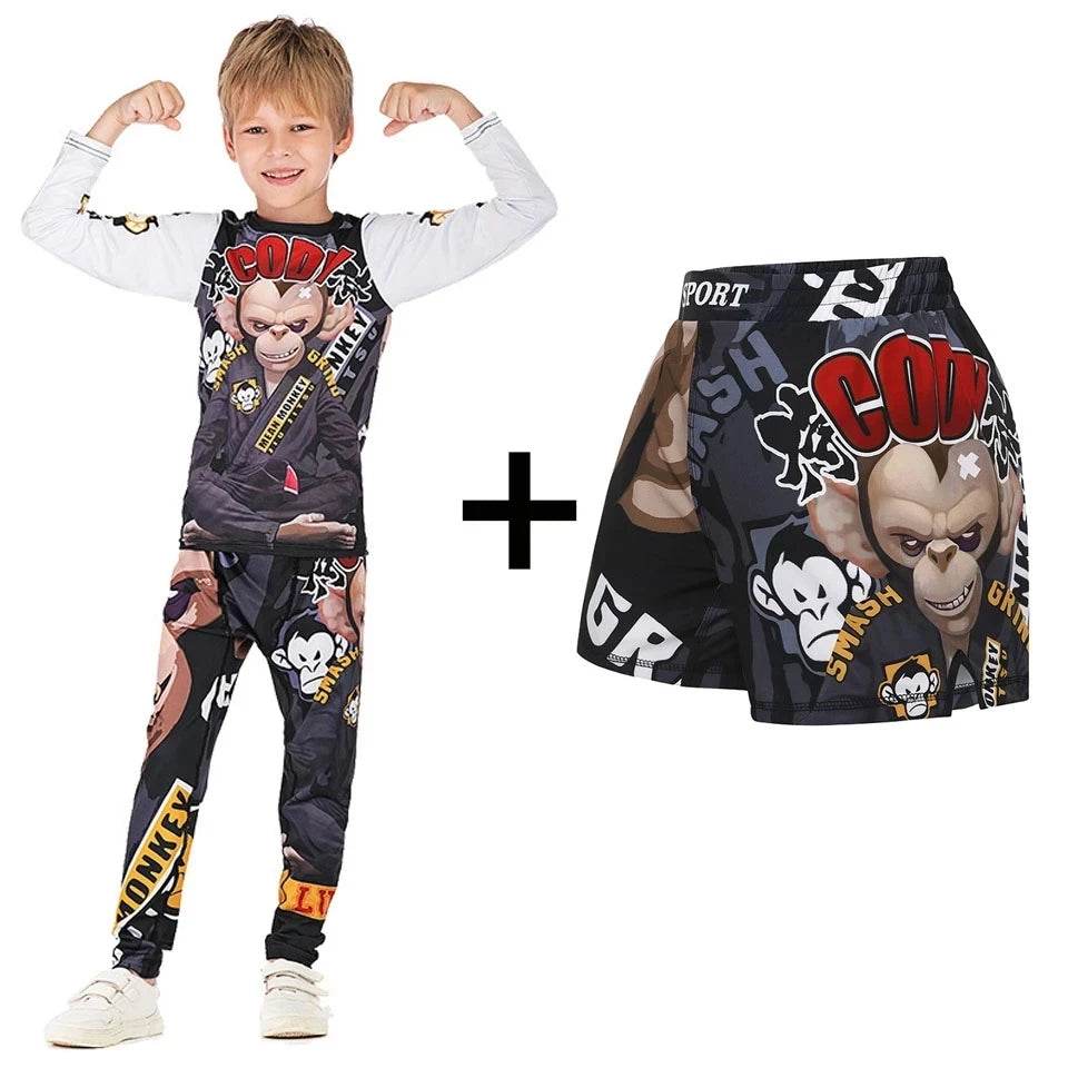 Premium Rashguard Set With Breathable Quick Dry For Boys - ToylandEU
