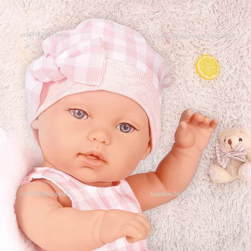 Premium Realistic Reborn Doll 14Inch With Rabbit For Kids - ToylandEU