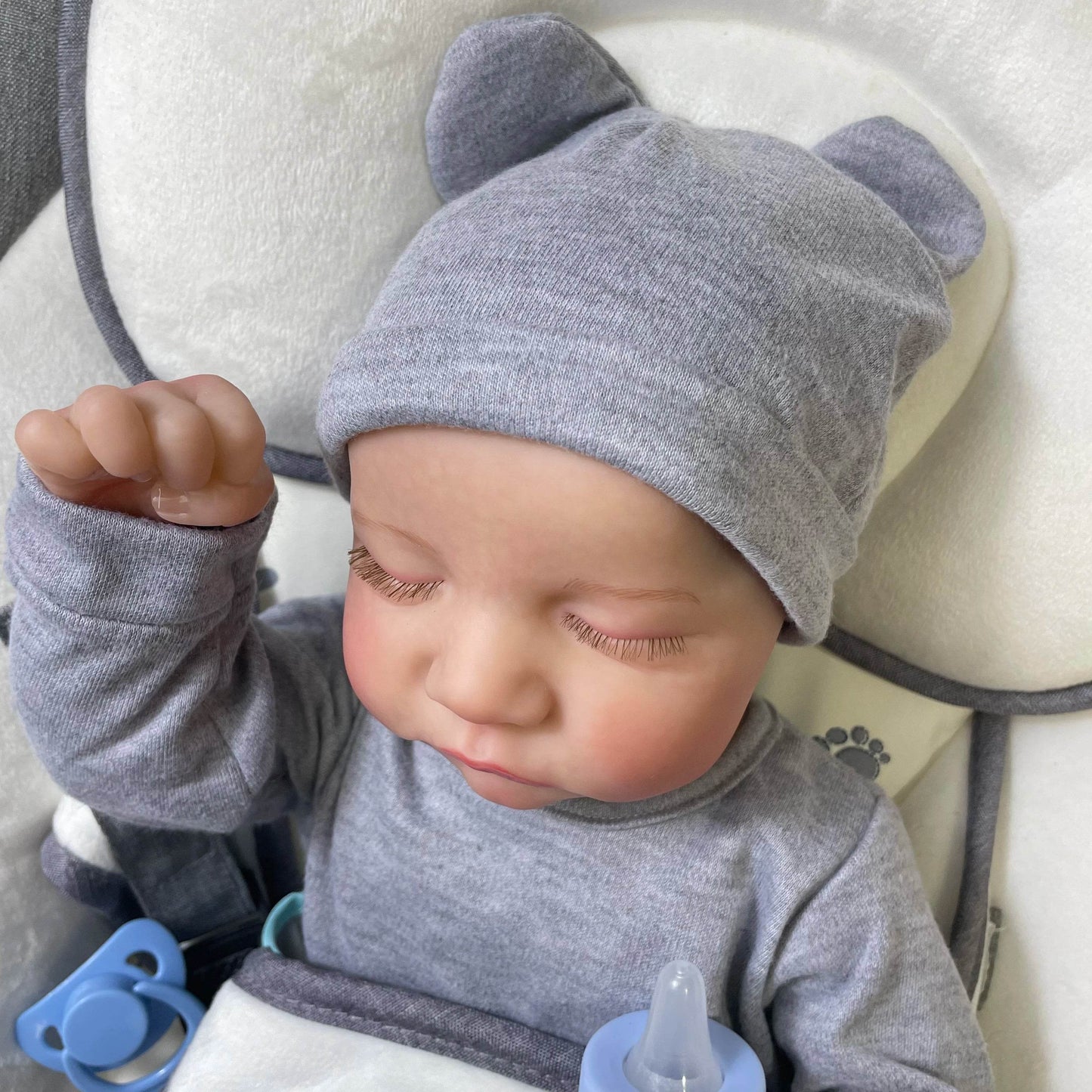 Premium Reborn Baby Doll Levi 3D Painted Veins For Girls - ToylandEU