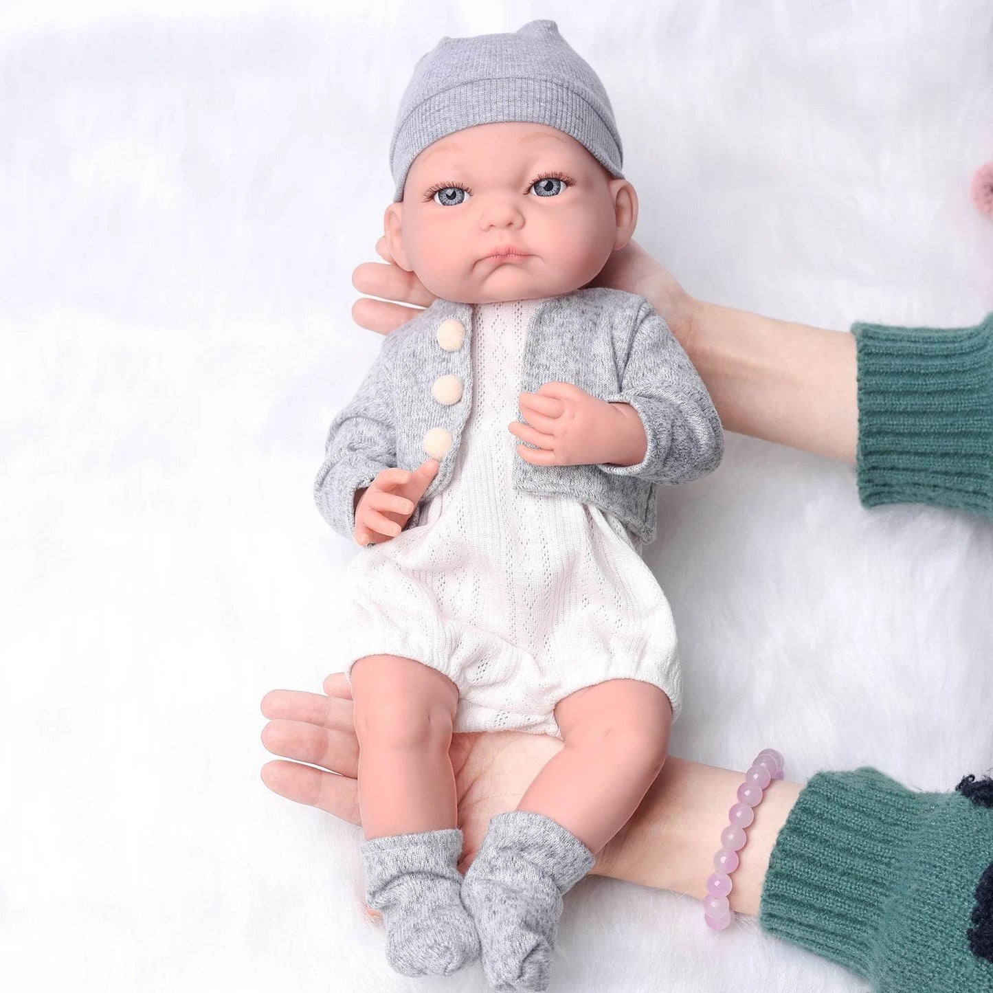 Premium Reborn Baby Doll Soft Vinyl Finish For Children - ToylandEU