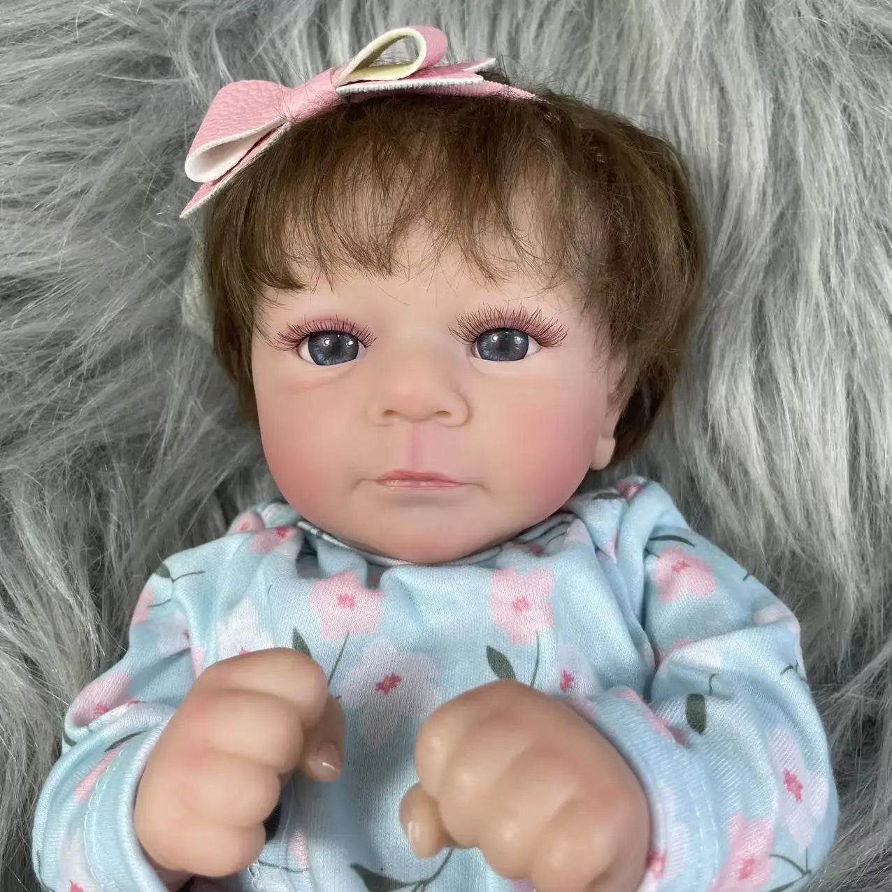 Premium Reborn Baby Dolls Felicia Realistic 18 Inch Gift - ToylandEU