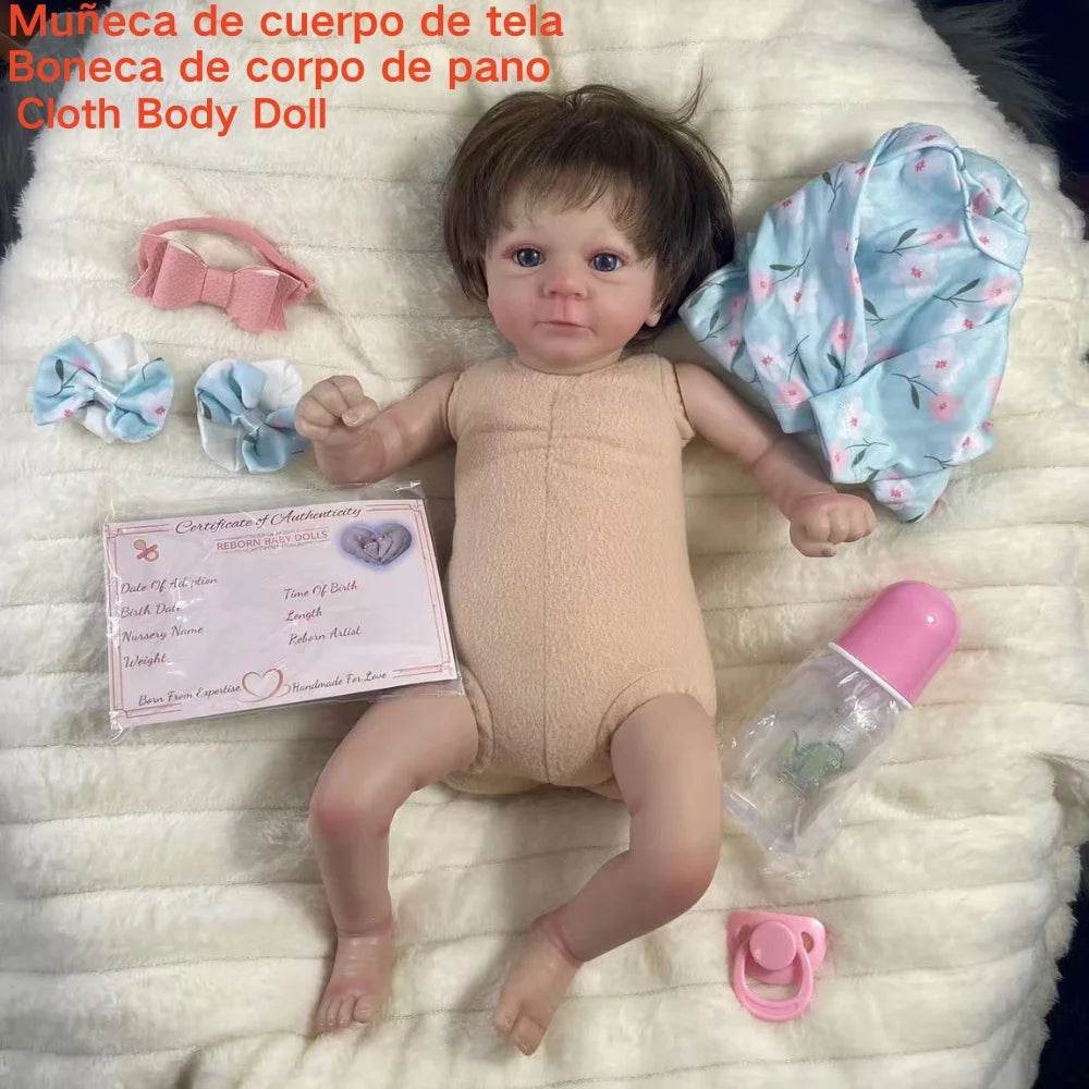 Premium Reborn Baby Dolls Felicia Realistic 18 Inch Gift - ToylandEU