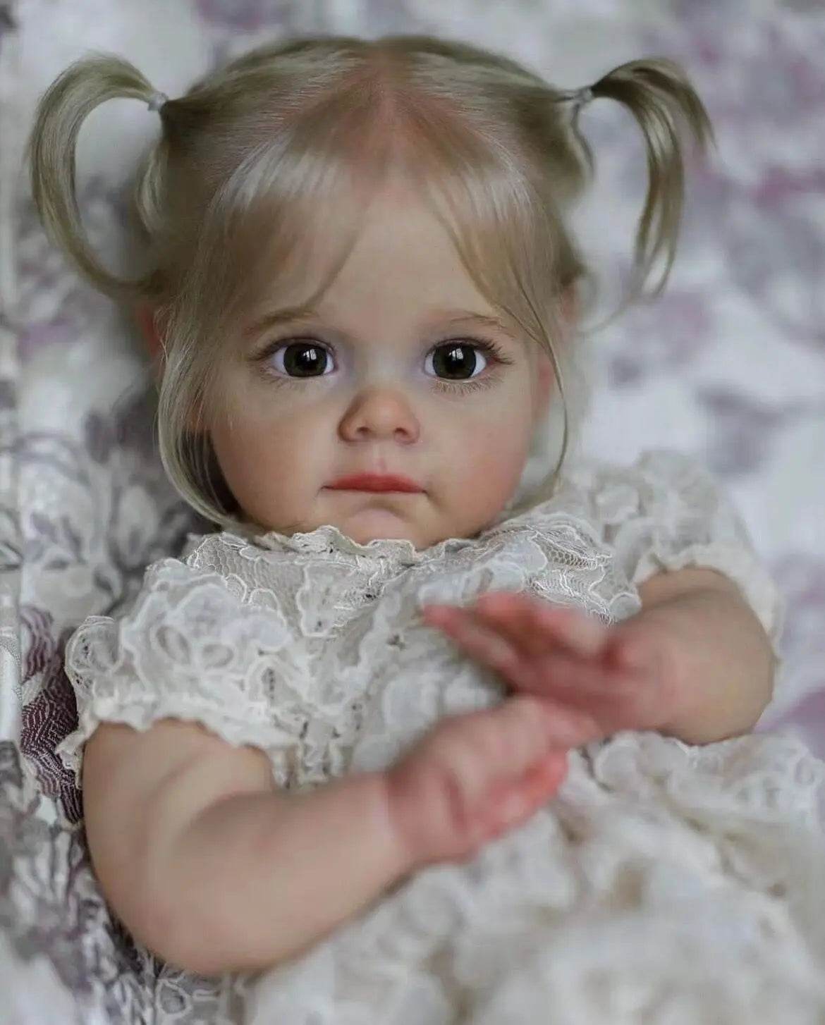 Premium Reborn Doll 60CM Hand Rooted Hair Collectors - ToylandEU