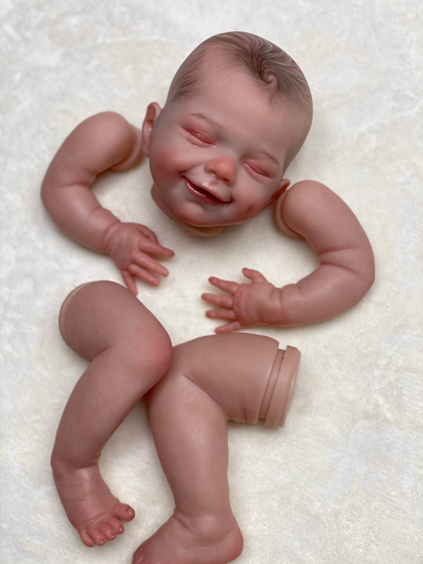 Premium Reborn Doll Kit 18 Inch Genesis Smile Boy Artists - ToylandEU