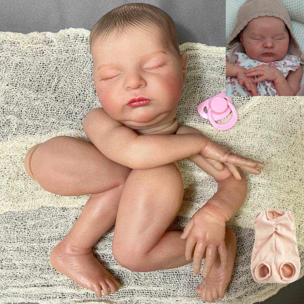 Premium Reborn Doll Kit Laura 3D Painted Skin For Fans - ToylandEU