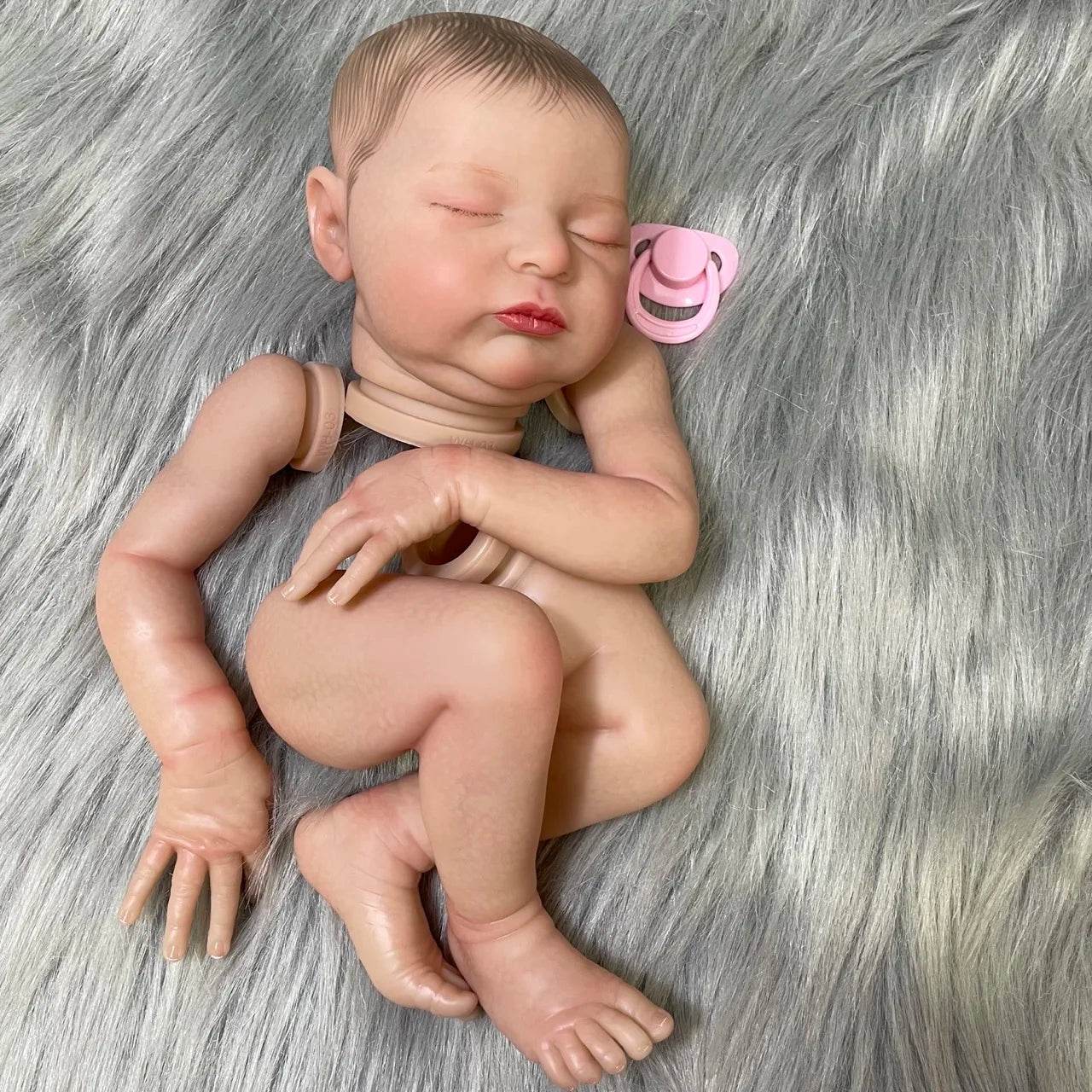 Premium Reborn Doll Kit Laura 3D Painted Skin For Fans - ToylandEU