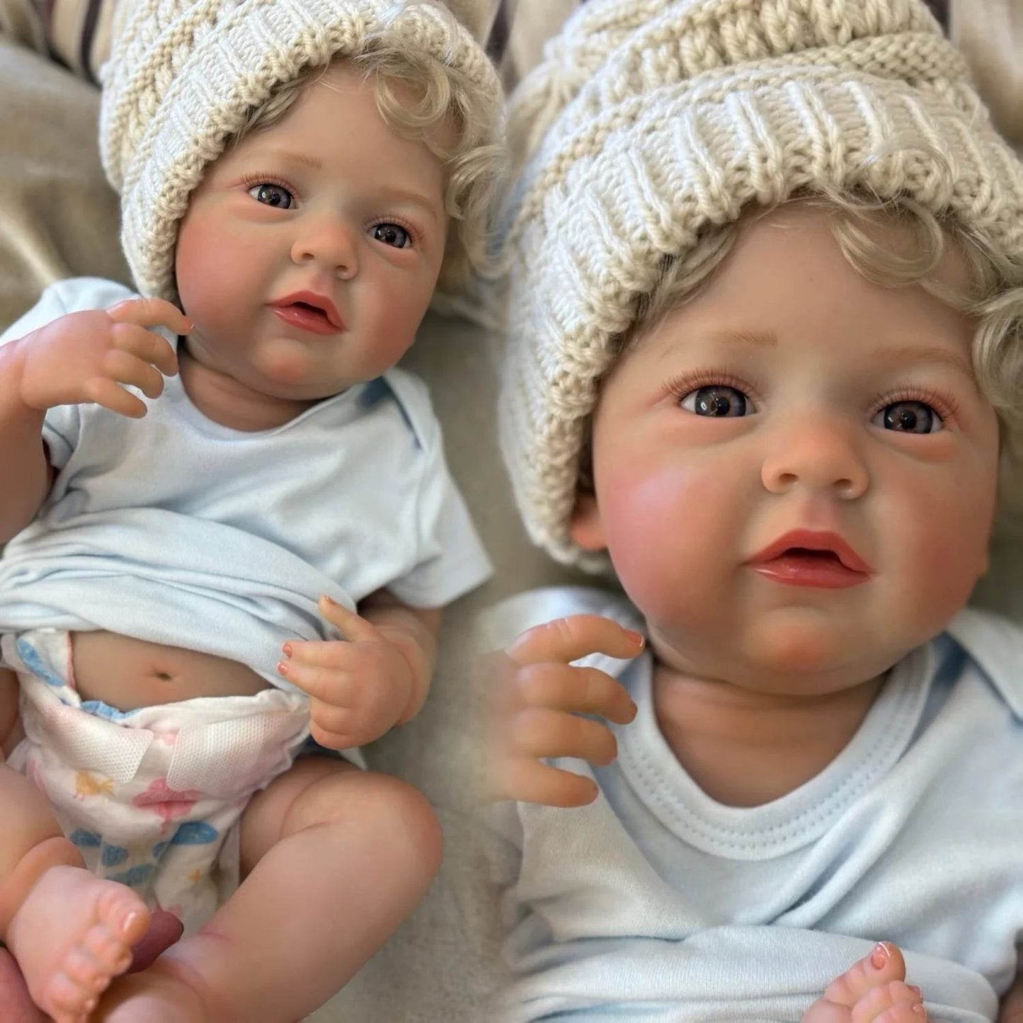Premium Reborn Doll Rooted Hair 18 Inch For Collectors - ToylandEU