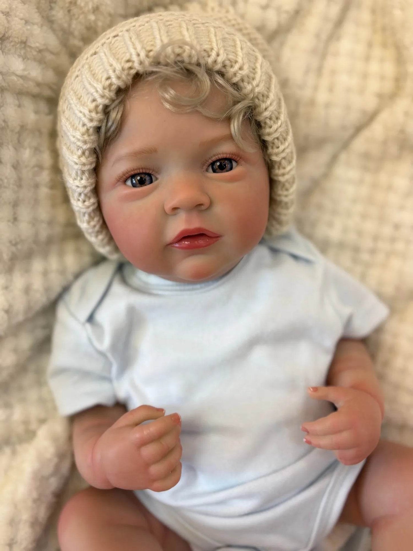 Premium Reborn Doll Rooted Hair 18 Inch For Collectors - ToylandEU
