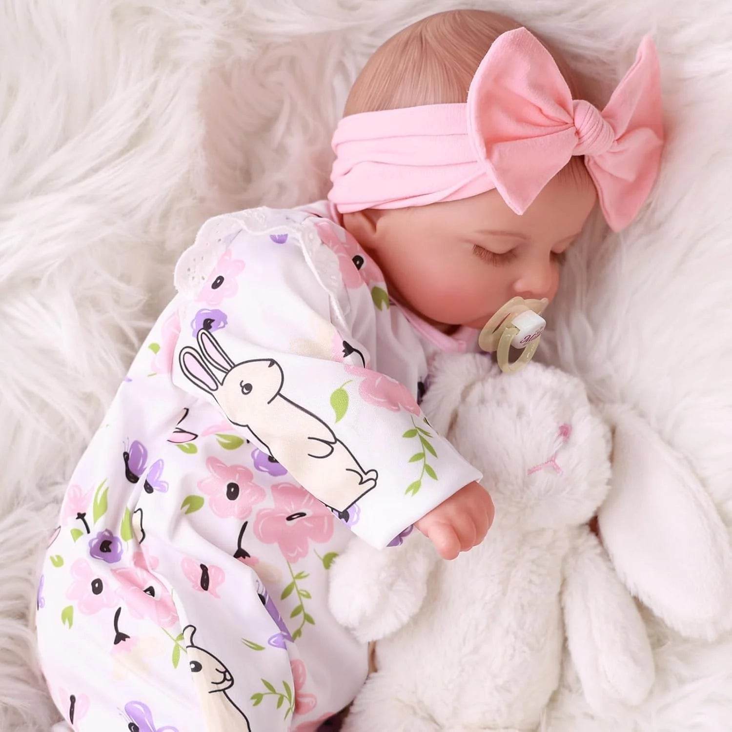 Premium Reborn Doll Rosalie 18 Inch Hand Painted 3D Skin - ToylandEU