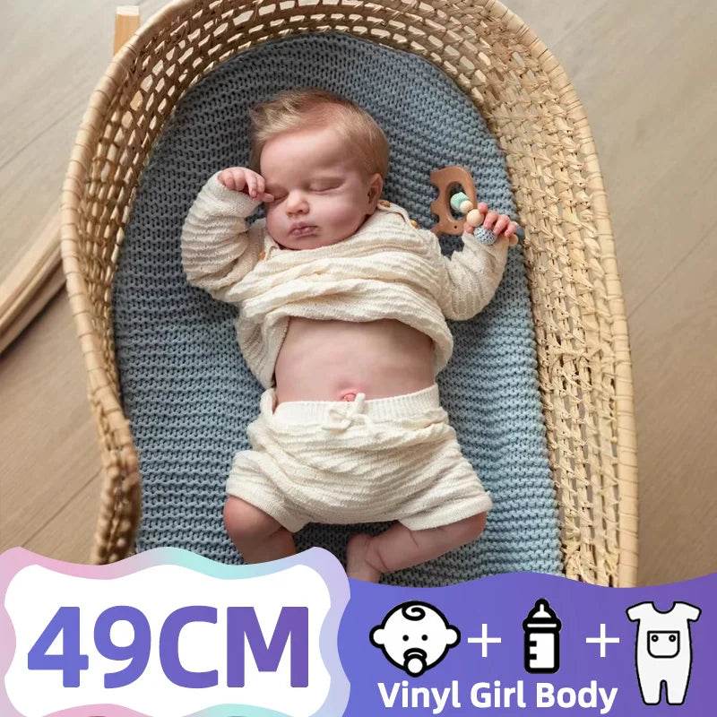 Premium Reborn Dolls Handmade Lifelike Painted For Girls - ToylandEU