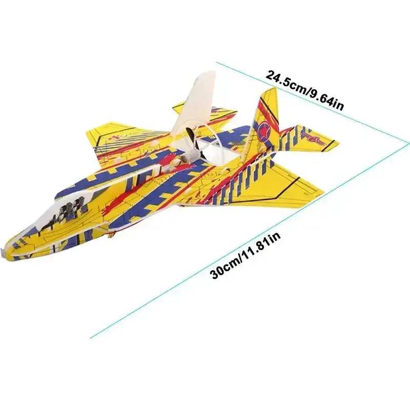 Premium Rechargeable Lightweight Foam Airplane Toy With Flight Mode For Kids Outdoor Flying - ToylandEU