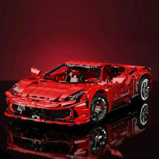  Premium Red Car Model Blocks Educational Toy Toyland EU -  ToylandEU™