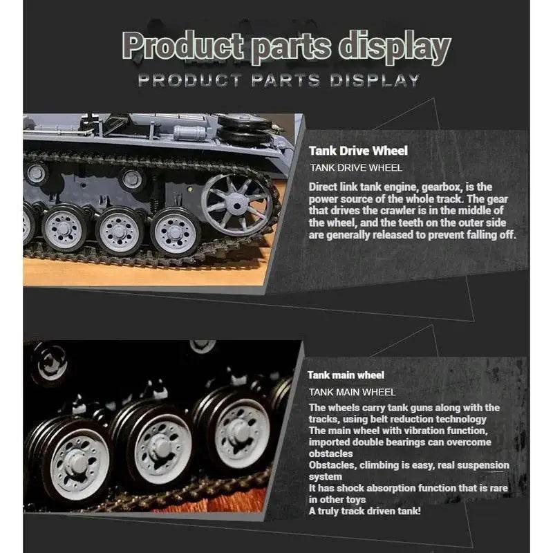  Premium Remote Control Battle Tank Infrared Toyland EU -  ToylandEU™