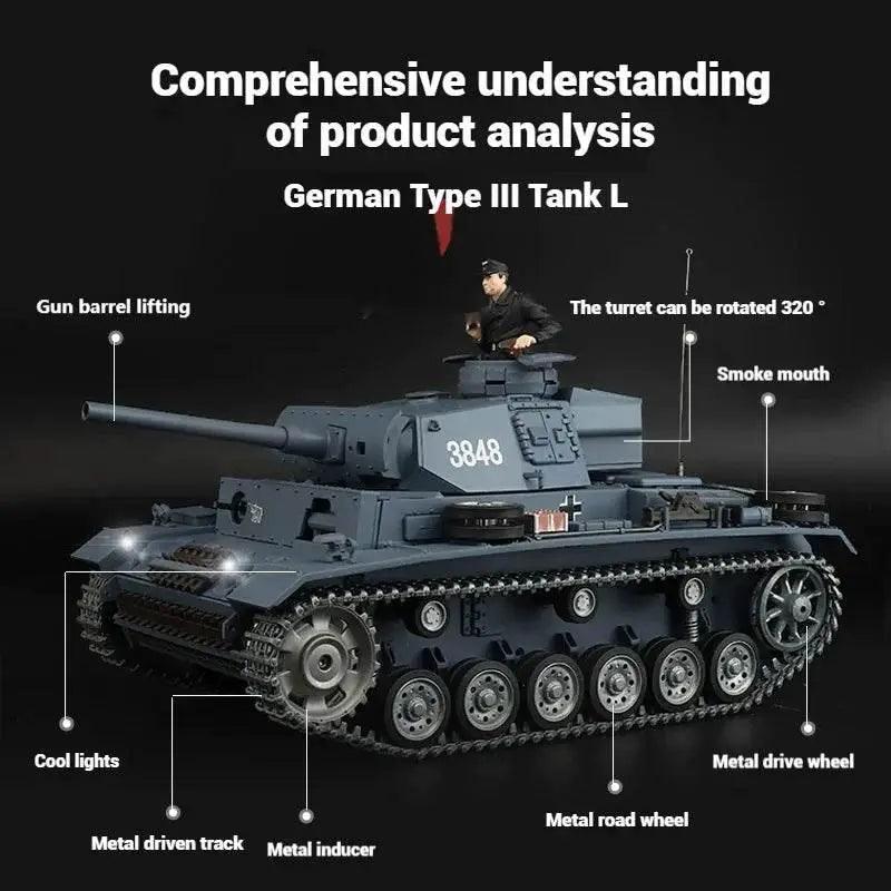  Premium Remote Control Battle Tank Infrared Toyland EU -  ToylandEU™