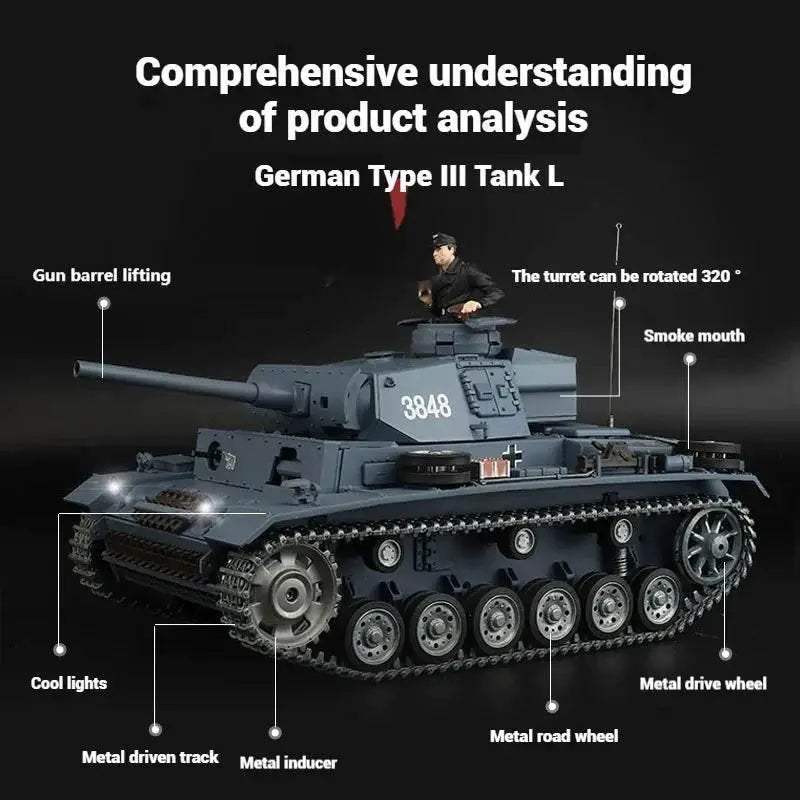  Premium Remote Control Battle Tank Infrared Toyland EU -  ToylandEU™