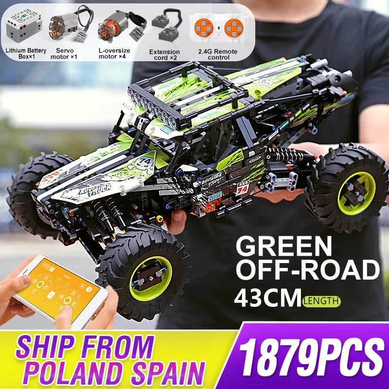 Premium Remote Control Buggy Off Road Elite Pro Builders - ToylandEU