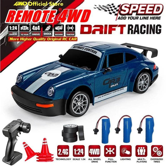 Premium Remote Control Car 4x4 2.4G High Speed Drift Kids - ToylandEU