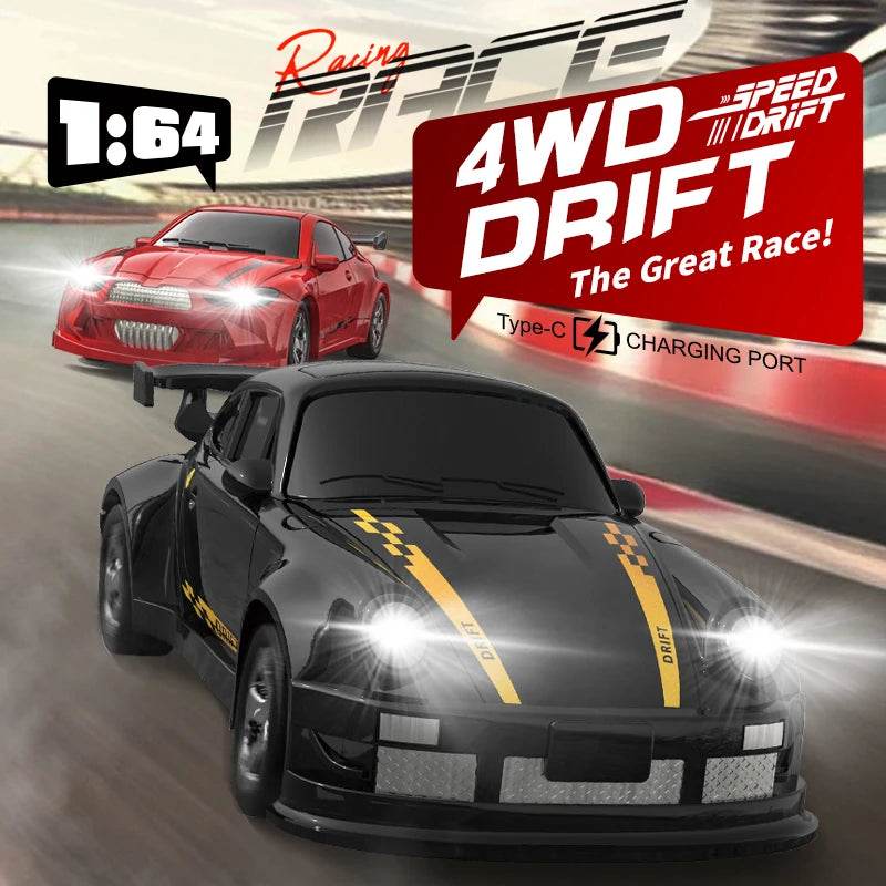 Premium Remote Control Car Drift 1to64 Four Wheel For Boys - ToylandEU