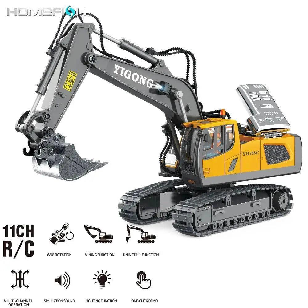  Premium Remote Control Excavator 2CH Toy Toyland EU -  ToylandEU™