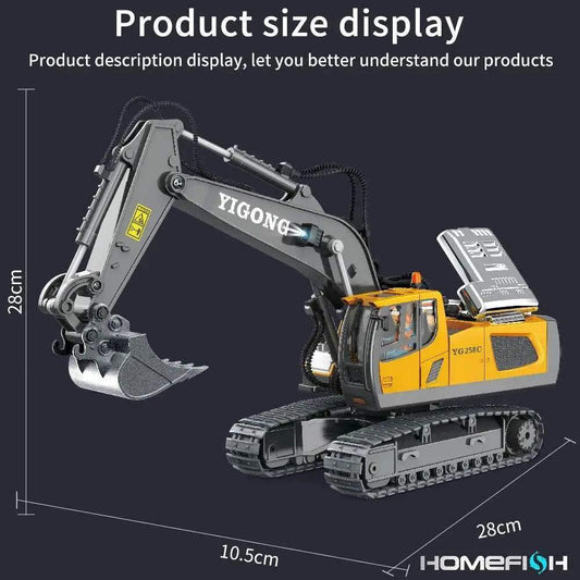  Premium Remote Control Excavator 2CH Toy Toyland EU -  ToylandEU™