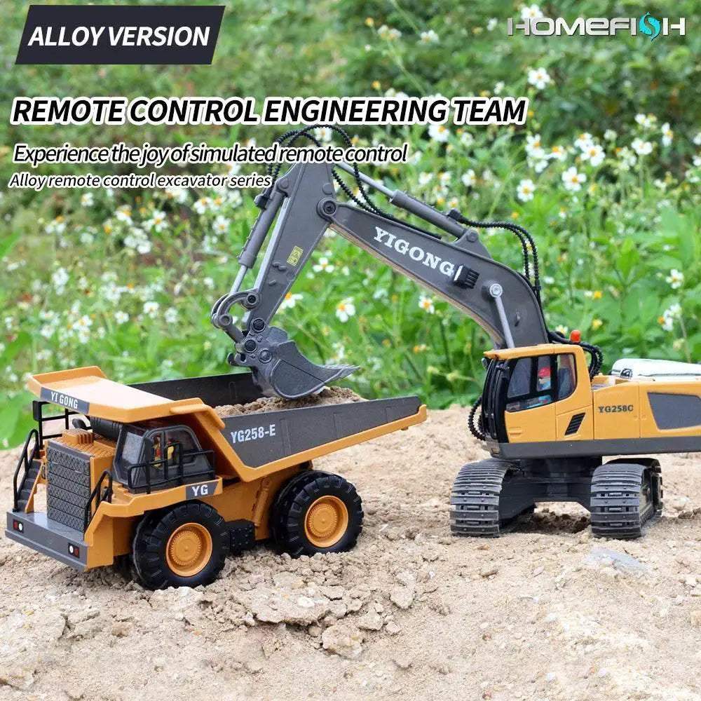  Premium Remote Control Excavator 2CH Toy Toyland EU -  ToylandEU™