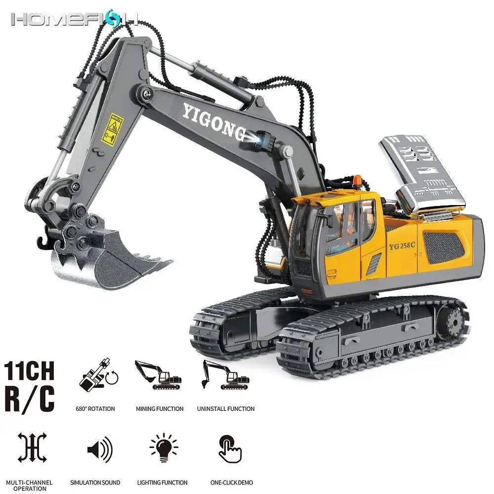  Premium Remote Control Excavator 2CH Toy Toyland EU -  ToylandEU™