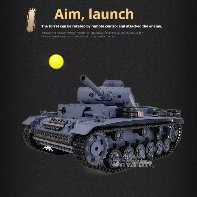 Premium Remote Control Military Tank Infrared For Collectors - ToylandEU