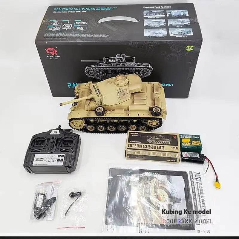 Premium Remote Control Military Tank Infrared For Collectors - ToylandEU